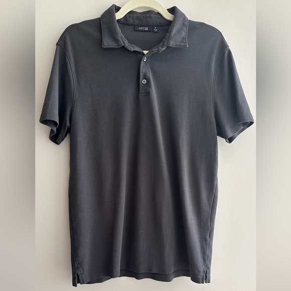 Set of 2 Apt. 9 Collared Polo Shirts, Black and Grey, Size Medium - Picture 11 of 16